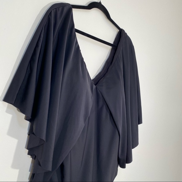 Raisins Curve Black Stingray Plus One Piece Swimsuit 22W - Picture 3 of 15